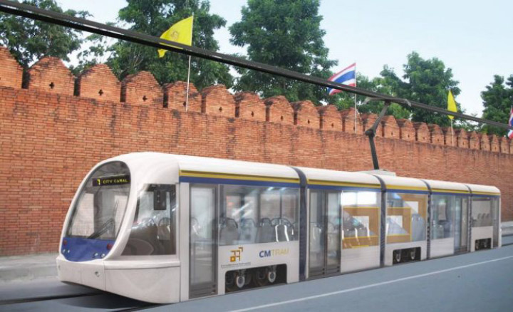 เปิดแนวเส้นทางรถไฟฟ้ารางเบา จเชียงใหม่ ทั้ง 3 เส้นทาง