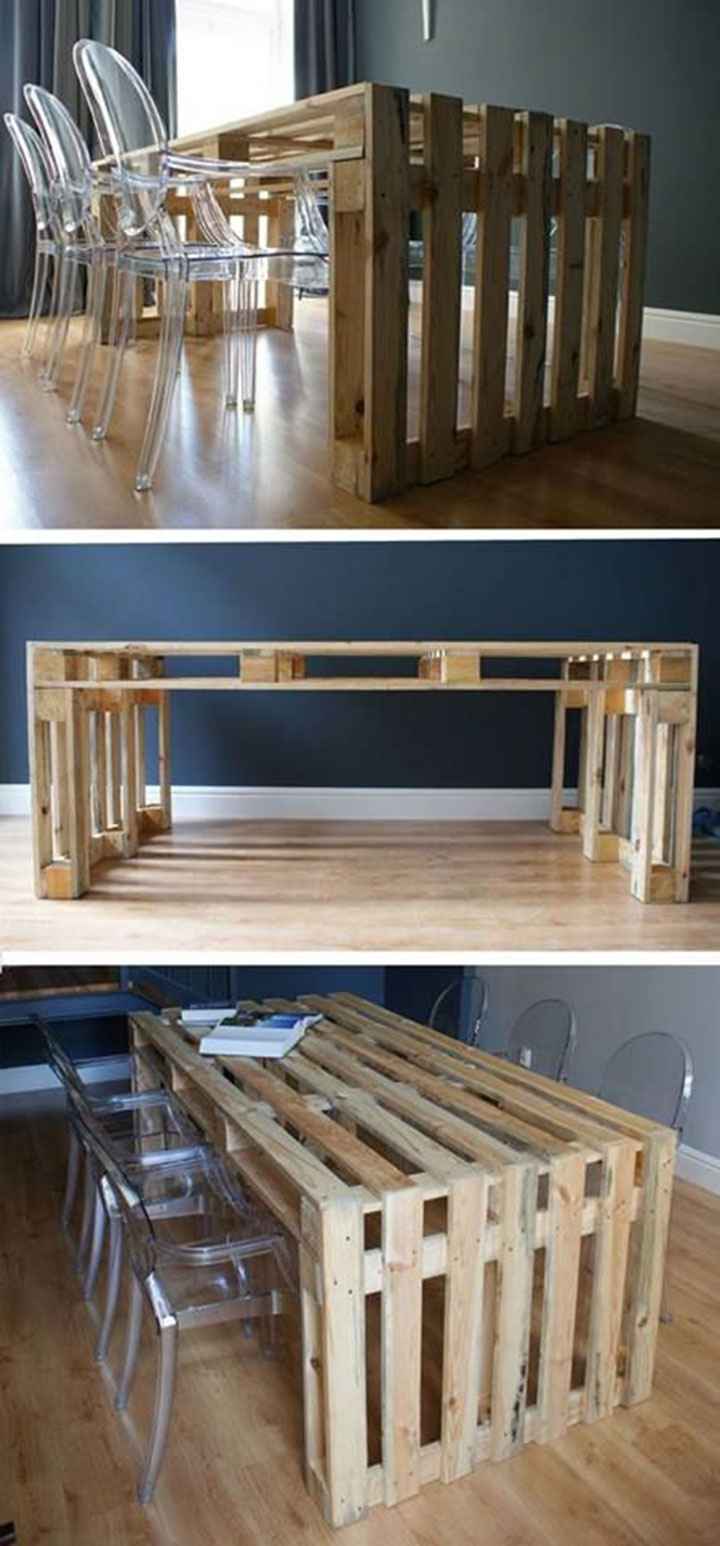 DIY ดัดแปลงไม้พาเลทเก่าให้กลายเป็นเฟอร์นิเจอร์ดีไซน์เก๋ DIY ดัดแปลงไม้พาเลทเก่าให้กลายเป็นเฟอร์นิเจอร์ดีไซน์เก๋