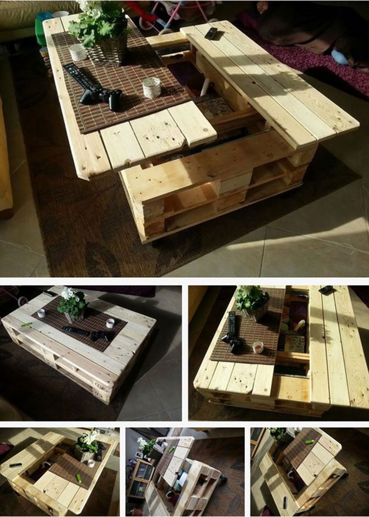 DIY ดัดแปลงไม้พาเลทเก่าให้กลายเป็นเฟอร์นิเจอร์ดีไซน์เก๋ DIY ดัดแปลงไม้พาเลทเก่าให้กลายเป็นเฟอร์นิเจอร์ดีไซน์เก๋