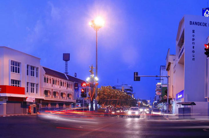 (ชมภาพ) ตรัง จังหวัดแรกในไทย! ไม่มีเสาไฟฟ้าสักต้น นำลงใต้ดินลึก 5 เมตร