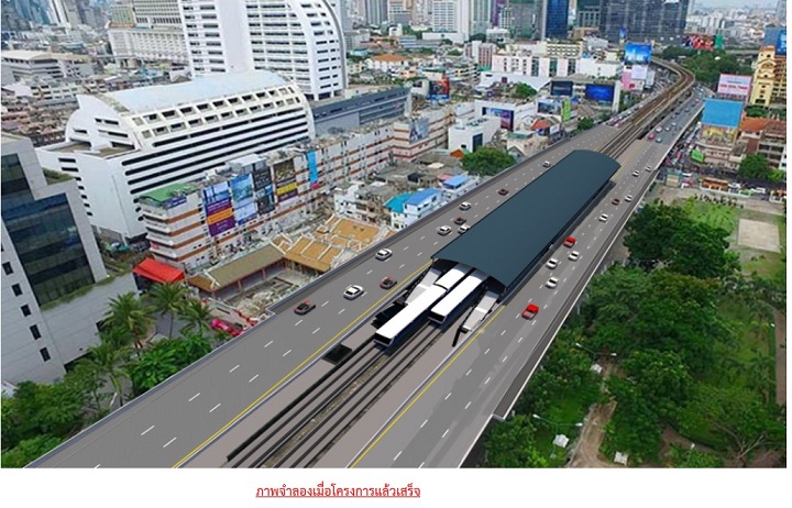 แก้คอขวด BTS สถานีสะพานตากสิน สรุปตัดปีกสะพานออกเพิ่มรางรถไฟฟ้าให้เป็นทางคู่