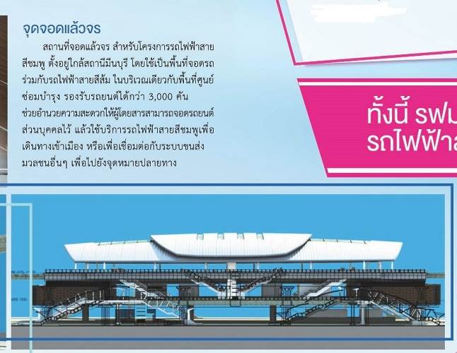 รีวิว….โมโนเรลสายสีชมพู เส้นทางแคราย-มีนบุรี