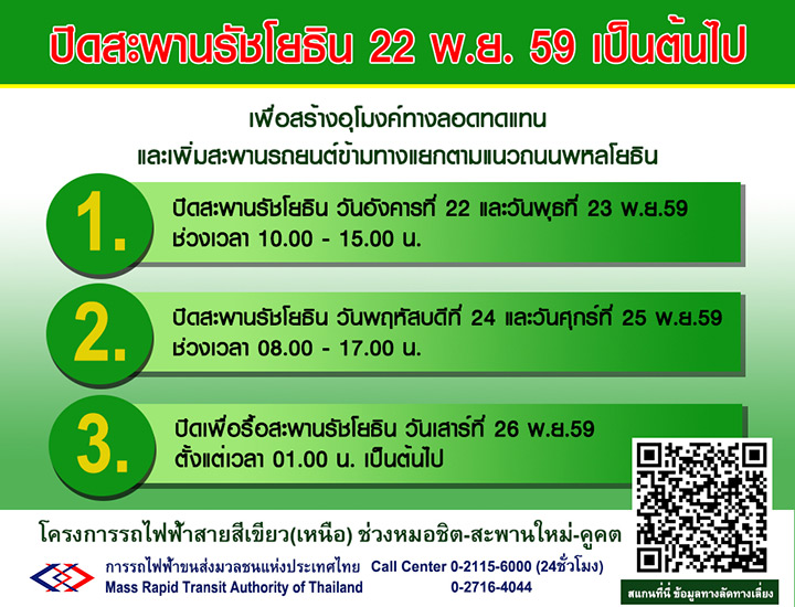 ชมภาพอนาคต แยกรัชโยธิน หลังรถไฟฟ้าสร้างเสร็จปี 63