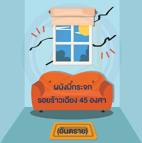 อันตราย จาก “ผนังบ้านร้าว”ตอน : รอยร้าวที่มีผลกระทบกับโครงสร้าง