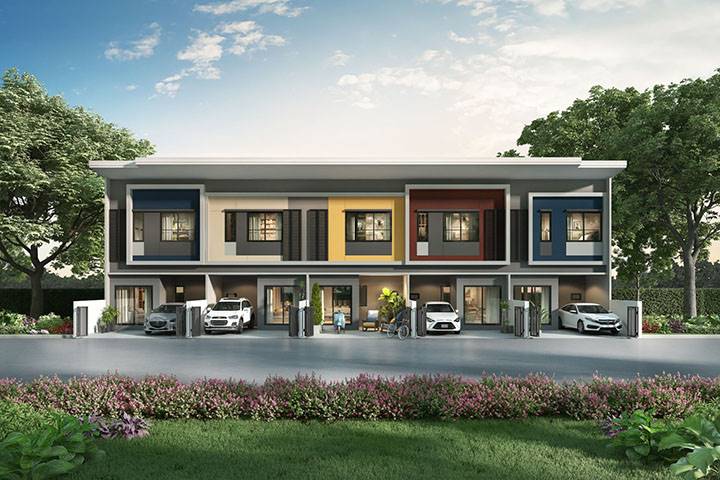 พรีวิวทาวน์โฮม สิริ เพลส ประชาอุทิศ 90 ทาวน์โฮมสไตล์ลอฟท์ ในบรรยากาศรีสอร์ท