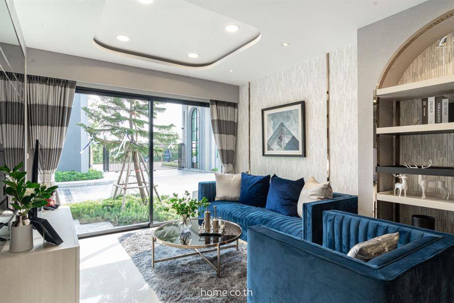 รีวิวทาวน์โฮมใหม่ ชีวาโฮม กรุงเทพ-ปทุม ออกแบบสไตล์ Art Deco อยู่ติดถนนใหญ่ ใกล้แหล่งชุมชน สิ่งอำนวยความสะดวกครบ