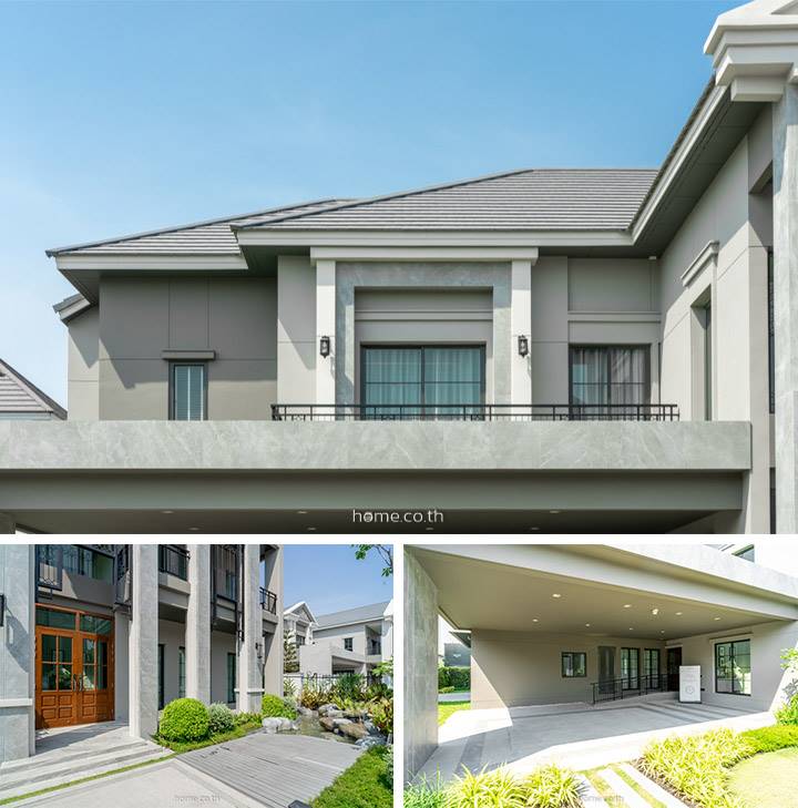 รีวิวบ้านเดี่ยว แกรนด์ บางกอก บูเลอวาร์ด สุขุมวิท คฤหาสน์ทำเลศักยภาพโซนบางนา ที่ได้แรงบันดาลใจจาก Buckingham Palace