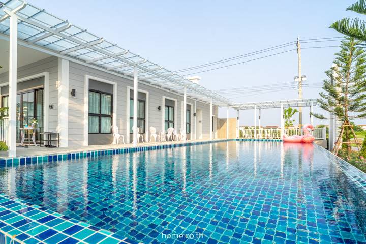 รีวิวบ้านแฝด สิวารมณ์ เนเจอร์ พลัส สุขุมวิท-บางปู ครบทุกฟังก์ชันการอยู่อาศัย กับบ้านหรูสไตล์ American Cottage