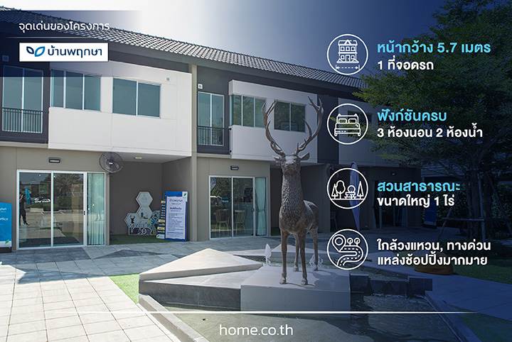 รีวิวทาวน์โฮม โครงการบ้านพฤกษา รังสิต คลอง 7 แบบบ้านใหม่สไตล์สแกนดิเนเวีย บนทำเลใกล้ห้าง-ทางด่วนวงแหวนกาญจนาภิเษก รีวิวทาวน์โฮม โครงการบ้านพฤกษา รังสิต คลอง 7 แบบบ้านใหม่สไตล์สแกนดิเนเวีย บนทำเลใกล้ห้าง-ทางด่วนวงแหวนกาญจนาภิเษก