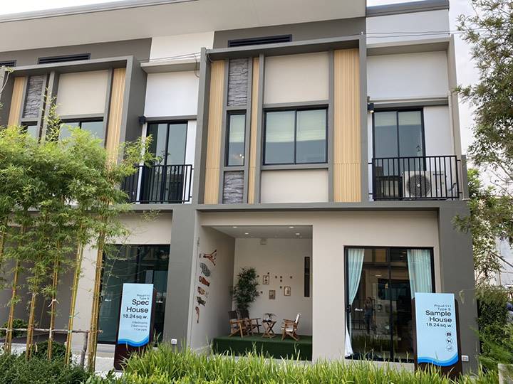 พรีวิวทาวน์โฮม เอสเกต ทาวน์ ราชพฤกษ์-345 Innovative Living นวัตกรรมบ้านเย็นแบบยั่งยืน งานดีไซน์สไตล์รีสอร์ท ราคาเริ่มต้นไม่ถึง 2 ล้าน