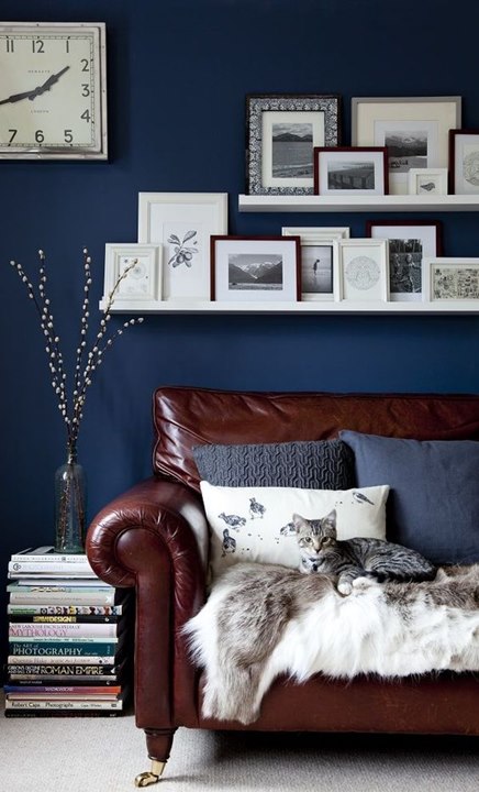 แต่งห้องสี Navy Blue สีที่ให้อารมณ์ผ่อนคลายที่สุดในโลก