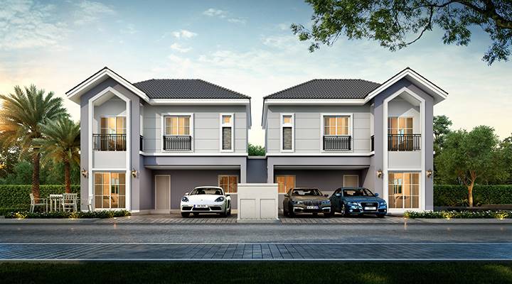 พรีวิวบ้านแฝด เจ วิลล่า รัตนาธิเบศร์-บางบัวทอง บ้านสวยบรรยากาศอังกฤษ ใกล้ชิดธรรมชาติ ติดถนนใหญ่