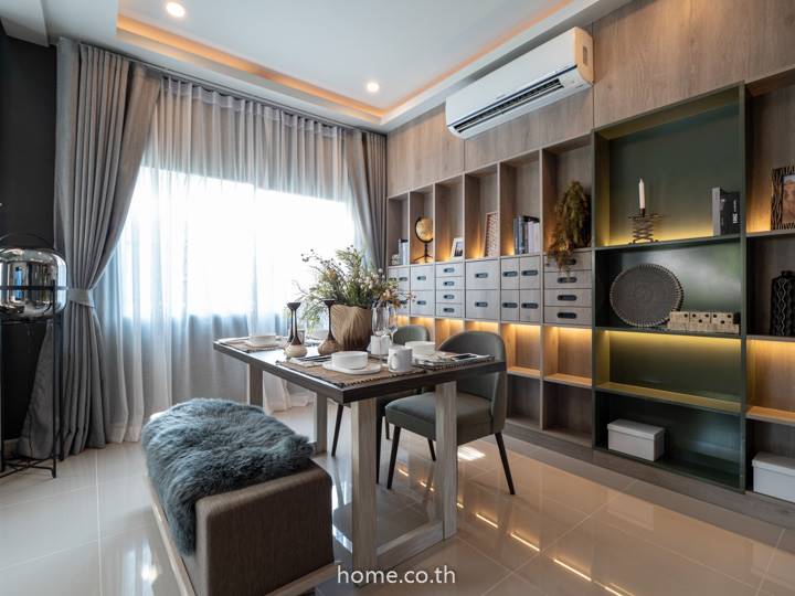 รีวิวบ้านเดี่ยว สราญสิริ ศรีวารี ดีไซน์ Double Volume Space Area นวัตกรรมบ้านปลอดฝุ่น ทำเลใกล้สนามบินสุวรรณภูมิ