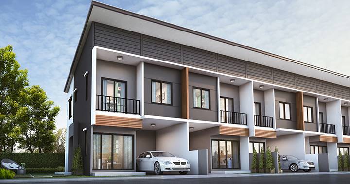พรีวิวทาวน์โฮม เดอะ คัลเลอร์ส บางนา-วงแหวนฯ 4 บ้านสวยพร้อม Flexible Kitchen