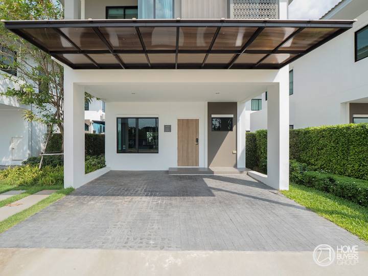 รีวิวบ้านเดี่ยว Patreeda Avenue ปทุมธานี 2 บ้านสไตล์โมเดิร์นคลาสสิค ฟังก์ชันครบ พร้อมสระว่ายน้ำและฟิตเนส
