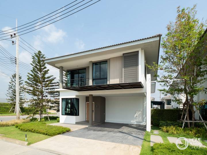 รีวิวบ้านเดี่ยว Patreeda Avenue ปทุมธานี 2 บ้านสไตล์โมเดิร์นคลาสสิค ฟังก์ชันครบ พร้อมสระว่ายน้ำและฟิตเนส