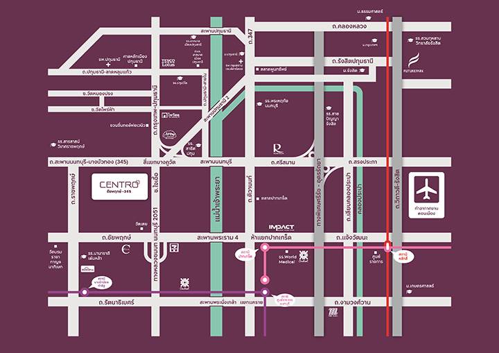 พรีวิวบ้านเดี่ยว-บ้านแฝด เซนโทร ชัยพฤกษ์-345 บ้านหลังใหญ่ ใกล้แยกบางคูวัด เดินทางง่าย ใกล้ทางด่วน