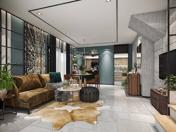 พรีวิวทาวน์โฮม พลีโน่ รามอินทรา-บางชัน สเตชั่น บ้านใหญ่ ใกล้ทางด่วน Master Bedroom เพดานสูง ชิดธรรมชาติ