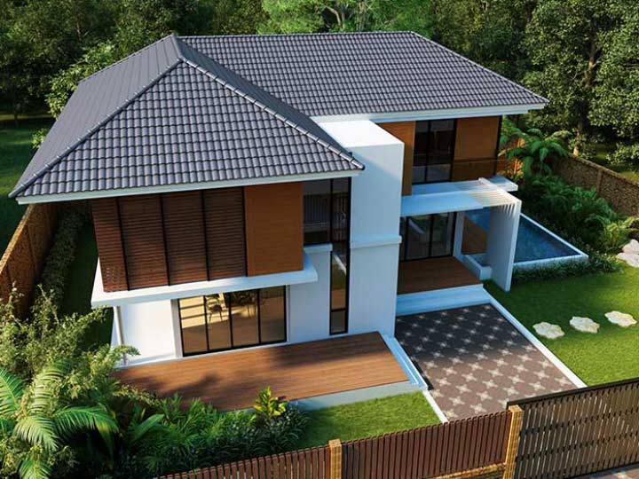 บ้านสไตล์คอนเทมโพรารี ต้องแบบนี้!