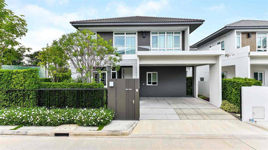 พรีวิวบ้านเดี่ยว มัณฑนา เวสต์เกต บ้านใหญ่สุดหรู ติดถนนกาญจนาภิเษก