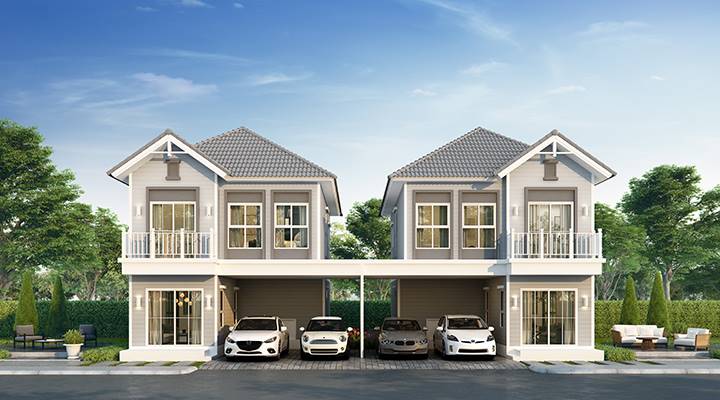 พรีวิวบ้าน สิวารมณ์ เนเจอร์ พลัส (สุขุมวิท-บางปู) บ้านแฝดและทาวน์โฮม 4 ห้องนอน ติดถ.สุขุมวิท