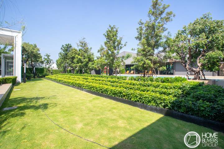 รีวิวบ้านเดี่ยว แอริ พระราม 5 - ราชพฤกษ์ ดีไซน์ให้โปร่งอย่างเป็นส่วนตัวได้พื้นที่เปิดสู่สวนข้างบ้าน ร่มรื่นด้วยส่วนกลางที่ออกแบบกลมกลืนกับธรรมชาติ