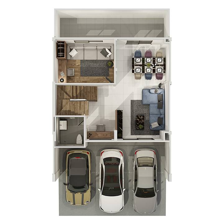 พรีวิวทาวน์โฮม เวิร์ฟ เพชรเกษม บ้านซีรีส์ใหม่ New York Loft Style หน้ากว้างพิเศษ 7.9 เมตร