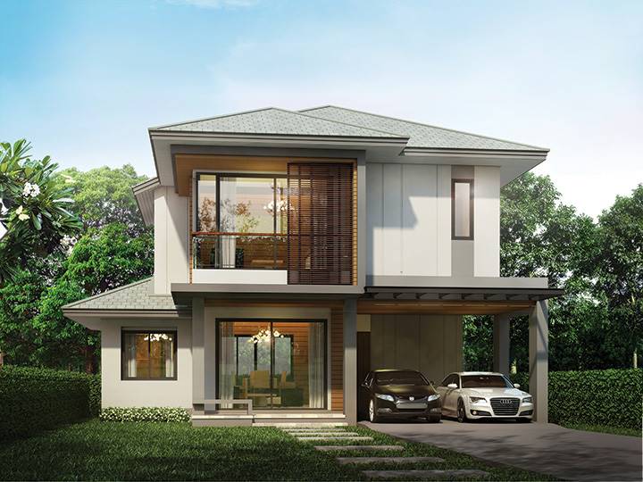 พรีวิวบ้าน ภูมิชนก พุทธมณฑล สาย 4-5 บ้านสวยสไตล์คอนเทมโพรารี ใกล้ถนนบรมราชชนนี