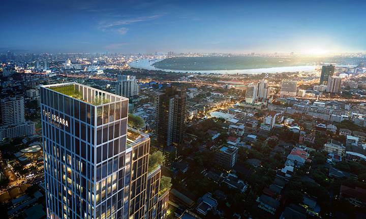 พรีวิวคอนโด ดิ อิสสระ สาทร ทำเลดีถนนจันทน์ ที่จอดรถ 100%