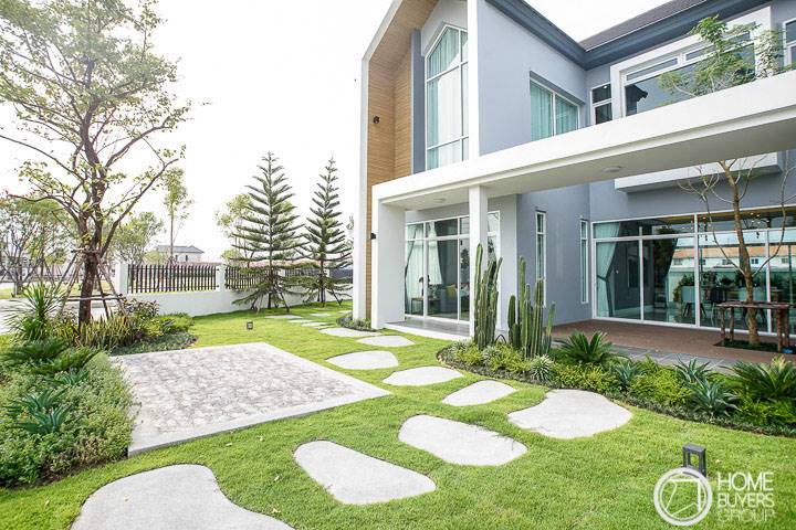 รีวิวบ้านเดี่ยว บ้านฟ้าปิยรมย์ นอร์เดิร์น ทางด่วนวงแหวน-ลำลูกกาคลอง 6 ดีไซน์เป็นเอกลักษณ์ในสังคมบ้านฟ้าปิยรมย์ที่สะดวกพร้อม