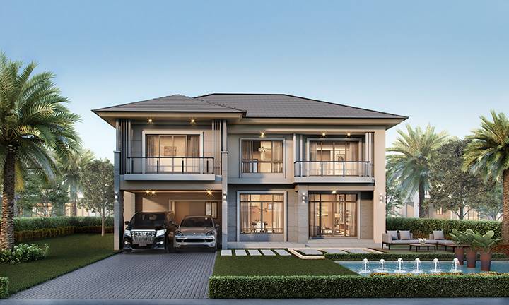 พรีวิวบ้านเดี่ยว เดอะ ปาล์ม กรุงเทพกรีฑา-วงแหวน บ้านสุดหรู 91 ยูนิต พร้อม Pruksa Living Tech