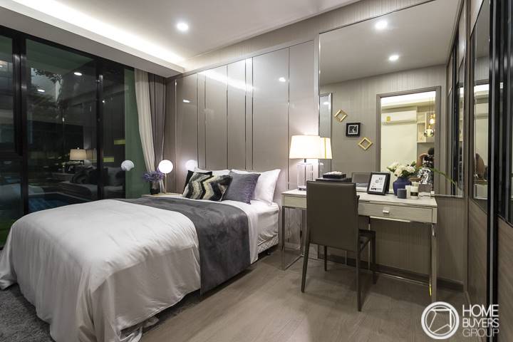 รีวิวคอนโด ดีไฟน์ บาย เมย์แฟร์ สุขุมวิท 50 คอนโด Space & Design สไตล์คอนโดหรู กระจก Full Height เริ่ม 2.69 ล้านบาท