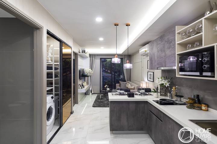 รีวิวคอนโด ดีไฟน์ บาย เมย์แฟร์ สุขุมวิท 50 คอนโด Space & Design สไตล์คอนโดหรู กระจก Full Height เริ่ม 2.69 ล้านบาท