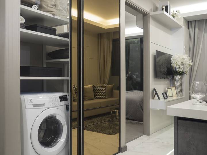 รีวิวคอนโด ดีไฟน์ บาย เมย์แฟร์ สุขุมวิท 50 คอนโด Space & Design สไตล์คอนโดหรู กระจก Full Height เริ่ม 2.69 ล้านบาท