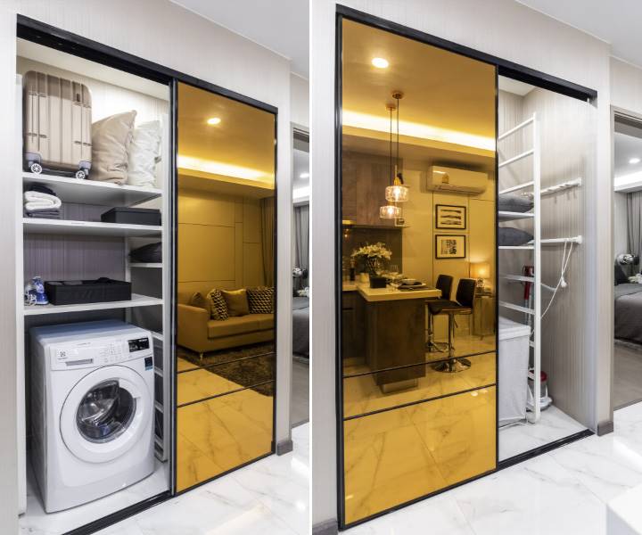 รีวิวคอนโด ดีไฟน์ บาย เมย์แฟร์ สุขุมวิท 50 คอนโด Space & Design สไตล์คอนโดหรู กระจก Full Height เริ่ม 2.69 ล้านบาท