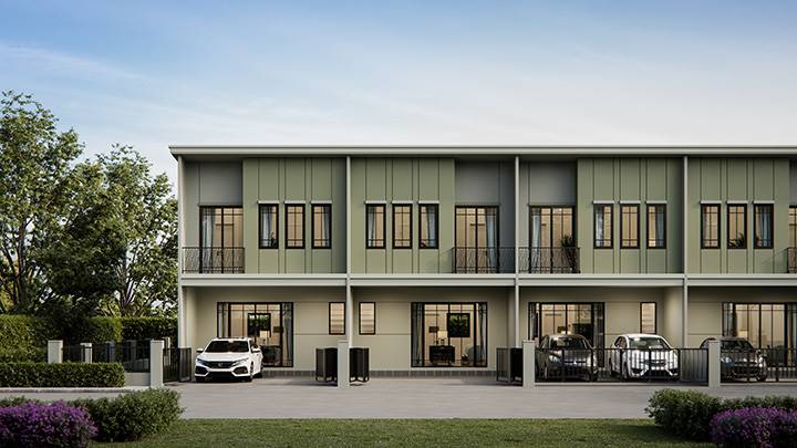 พรีวิวทาวน์โฮม ชวนชื่น ทาวน์ บางใหญ่ บ้านใหญ่ 4 ห้องนอน ใกล้ MRTแยกบางใหญ่