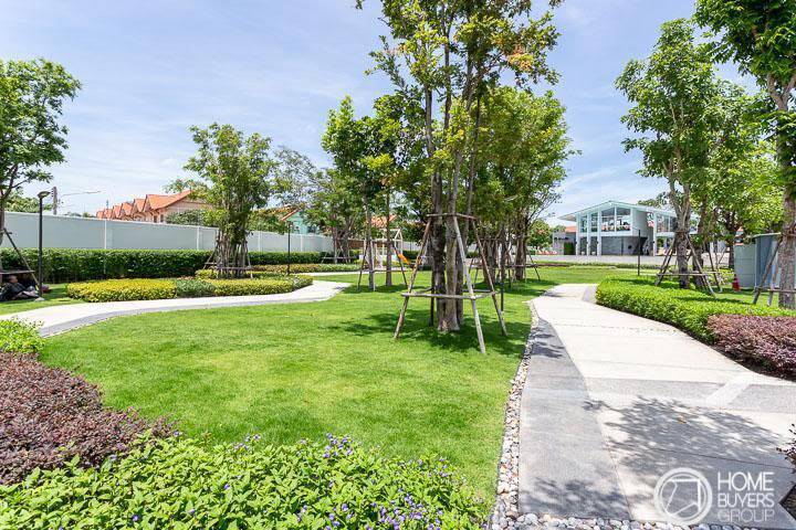 รีวิวบ้าน คณาสิริ พระราม 2-วงแหวน ความสุขจากบ้าน Modern 70s บรรยากาศโครงการอบอุ่น การใช้สอยลงตัว