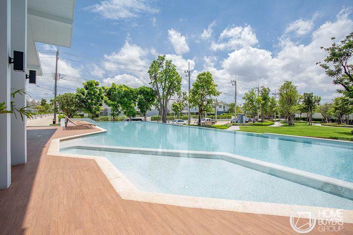รีวิวบ้าน คณาสิริ พระราม 2-วงแหวน ความสุขจากบ้าน Modern 70s บรรยากาศโครงการอบอุ่น การใช้สอยลงตัว