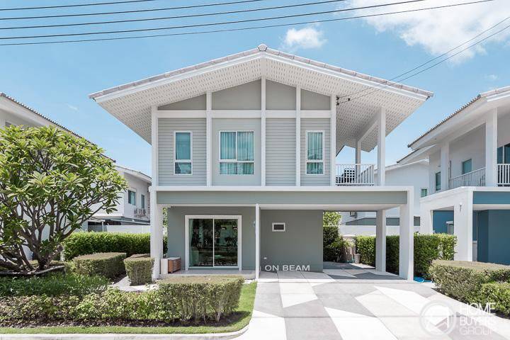 รีวิวบ้าน คณาสิริ พระราม 2-วงแหวน ความสุขจากบ้าน Modern 70s บรรยากาศโครงการอบอุ่น การใช้สอยลงตัว