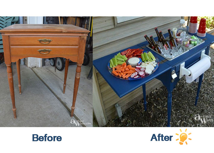 DIY พลิกโฉมเฟอร์ฯเก่าให้ใหม่กิ๊ง! 