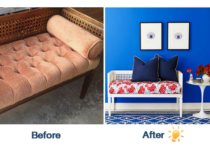 DIY พลิกโฉมเฟอร์ฯเก่าให้ใหม่กิ๊ง! 