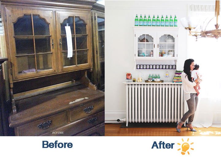 DIY พลิกโฉมเฟอร์ฯเก่าให้ใหม่กิ๊ง! 