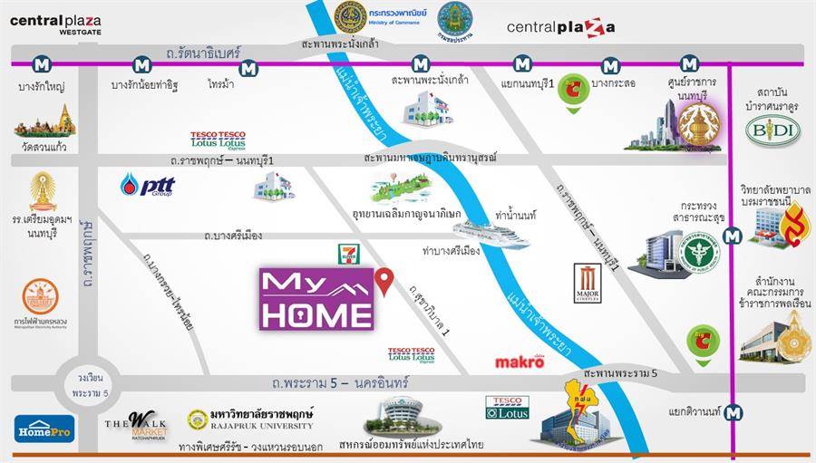 พรีวิวทาวน์โฮม มายโฮม ความสุข ราชพฤกษ์-พระราม 5 บ้านใหญ่ 4 ห้องนอน ใกล้ทางด่วนศรีรัช พรีวิวทาวน์โฮม มายโฮม ความสุข ราชพฤกษ์-พระราม 5 บ้านใหญ่ 4 ห้องนอน ใกล้ทางด่วนศรีรัช