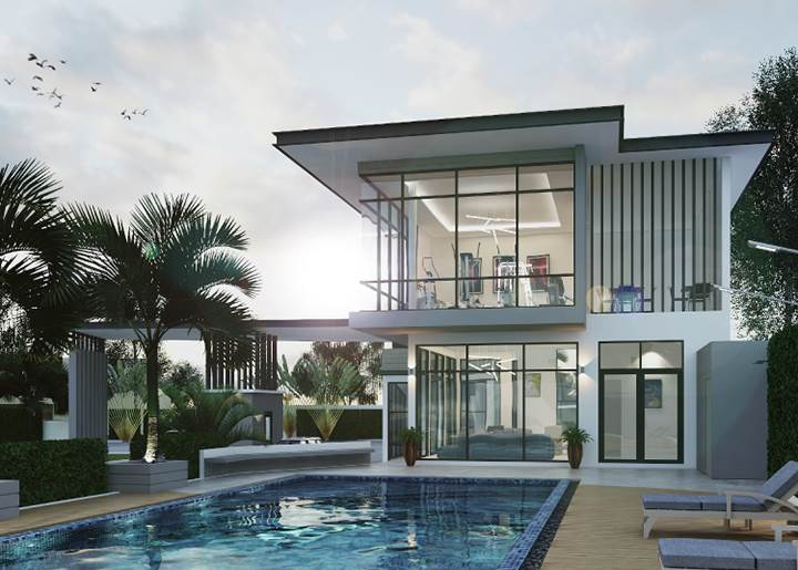พรีวิวทาวน์โฮม บ้านลภาวัน 23 ติดถนนใหญ่ ใกล้เซ็นทรัล เวสต์เกต