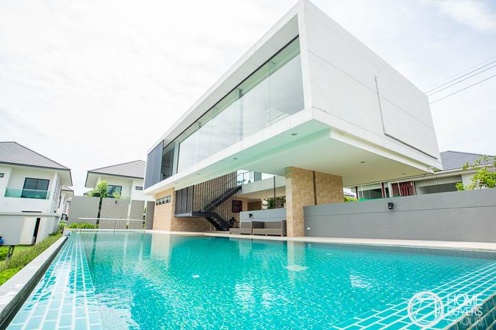 รีวิวบ้านเดี่ยว บี มอตโต้ กาญจนาภิเษก-พระราม 2 บ้านหลังใหญ่ ที่ดิน 100 ตร.ว. ห้องนอนมีห้องน้ำทุกห้อง