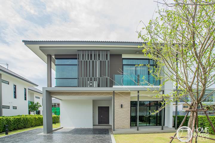 รีวิวบ้านเดี่ยว บี มอตโต้ กาญจนาภิเษก-พระราม 2 บ้านหลังใหญ่ ที่ดิน 100 ตร.ว. ห้องนอนมีห้องน้ำทุกห้อง