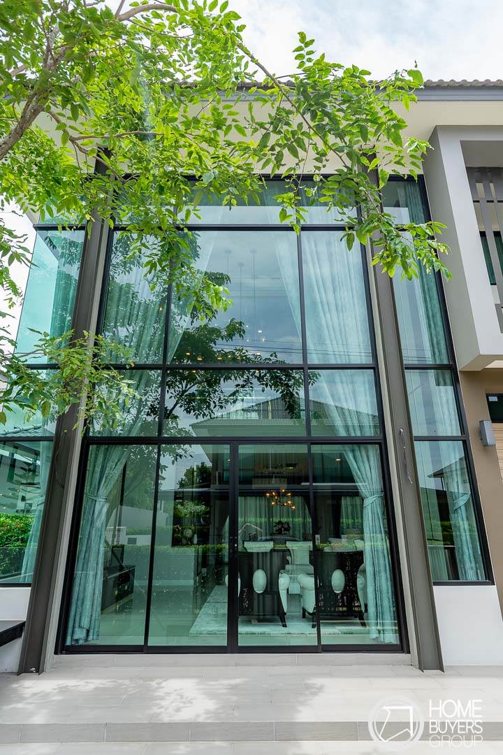 รีวิวบ้านเดี่ยว บี มอตโต้ กาญจนาภิเษก-พระราม 2 บ้านหลังใหญ่ ที่ดิน 100 ตร.ว. ห้องนอนมีห้องน้ำทุกห้อง