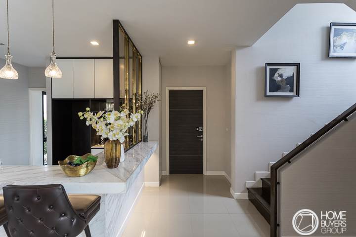 รีวิวบ้านเดี่ยว บี มอตโต้ กาญจนาภิเษก-พระราม 2 บ้านหลังใหญ่ ที่ดิน 100 ตร.ว. ห้องนอนมีห้องน้ำทุกห้อง