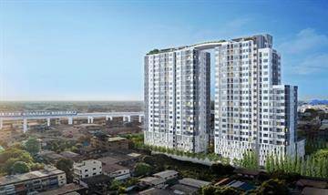 พรีวิวคอนโด ศุภาลัย ปาร์ค แยกไฟฉาย ใกล้รถไฟฟ้าสายสีน้ำเงิน 330 เมตร