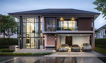 พรีวิวบ้านเดี่ยว บี มอตโต้ กาญจนาภิเษก-พระราม 2 คฤหาสน์หรู พร้อม Private Clubhouse